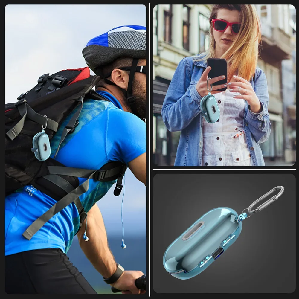 For Open Buds Bluetooth Headset Case Switch Transparent Anti-drop Anti-scratch One-piece Hard Case