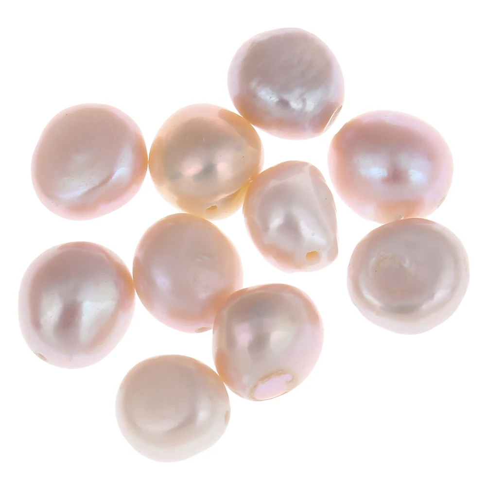 10pc 7-8mm Natural Freshwater Pearl Purple AA Irregular Baroque Loose Pearl Beads For DIY Necklace Bracelet Jewelry Accessory