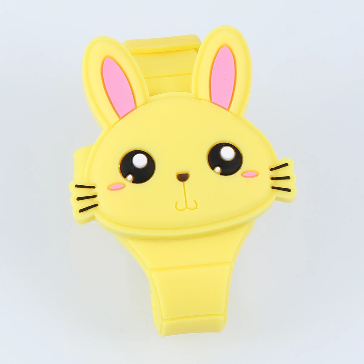 

Rabbit Watch Kids Cartoon Silicone Toy Wristwatch Durable Comfortable Baby Shower Birthday Party Gifts Favors Kids Watches