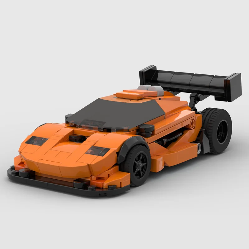 324 PCS Speed Hypercar 1996 F1 LM Pikes Peak MOC Customize Modular Building Block Model Technology Simple DIY Assembly Toy Gift
