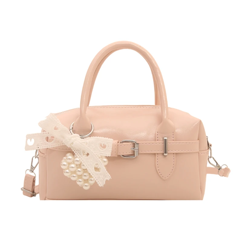 

Trendy Leather Diaper Bag Ladies Crossbody Shoulder Purse Solid Color Casual Elegant Large Capacity Messenger Bag For Travel