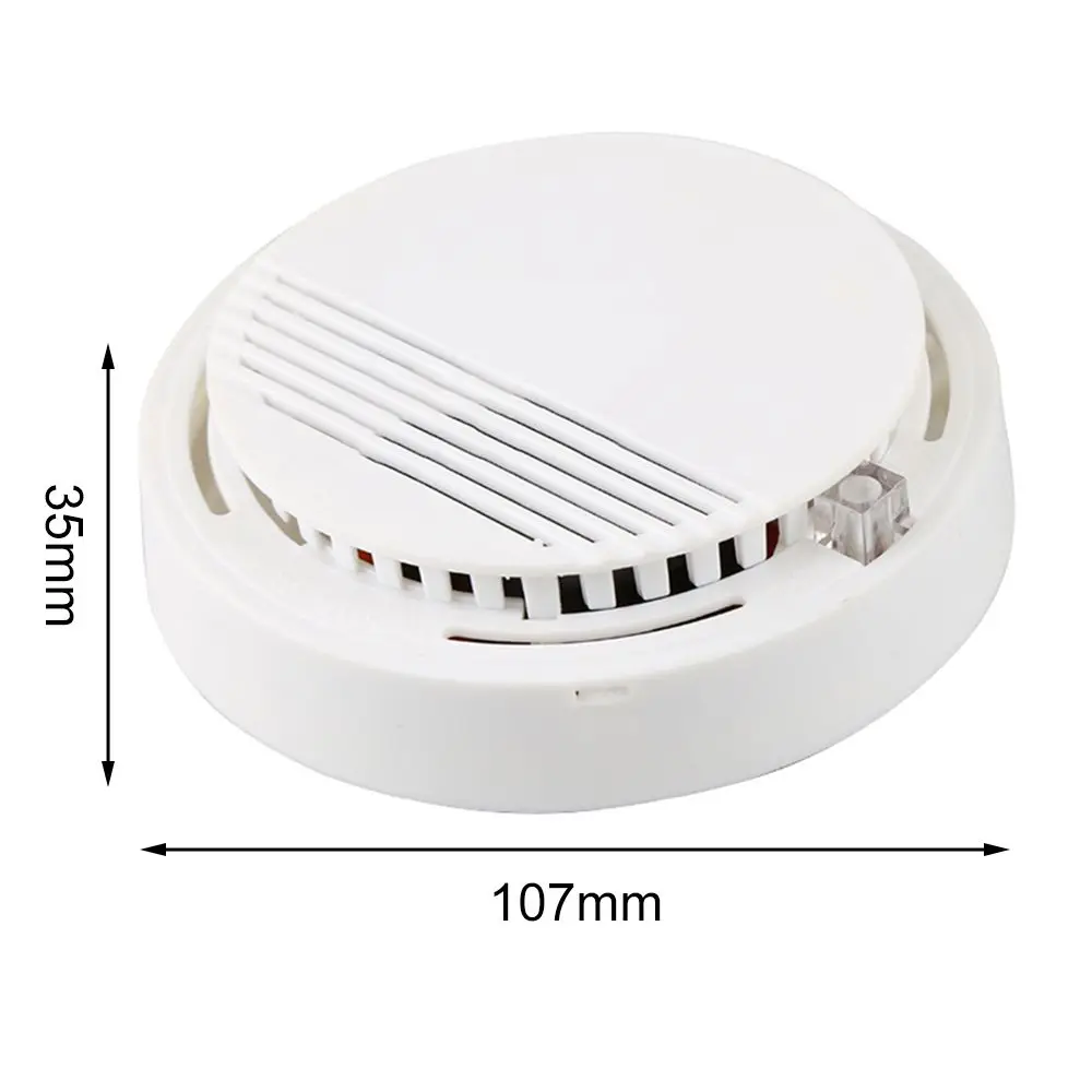 Detector de humo para el hogar y la Oficina, Detector de alarma de incendios, Sensor de alarma de humo independiente, sistema de seguridad fotoeléctrico