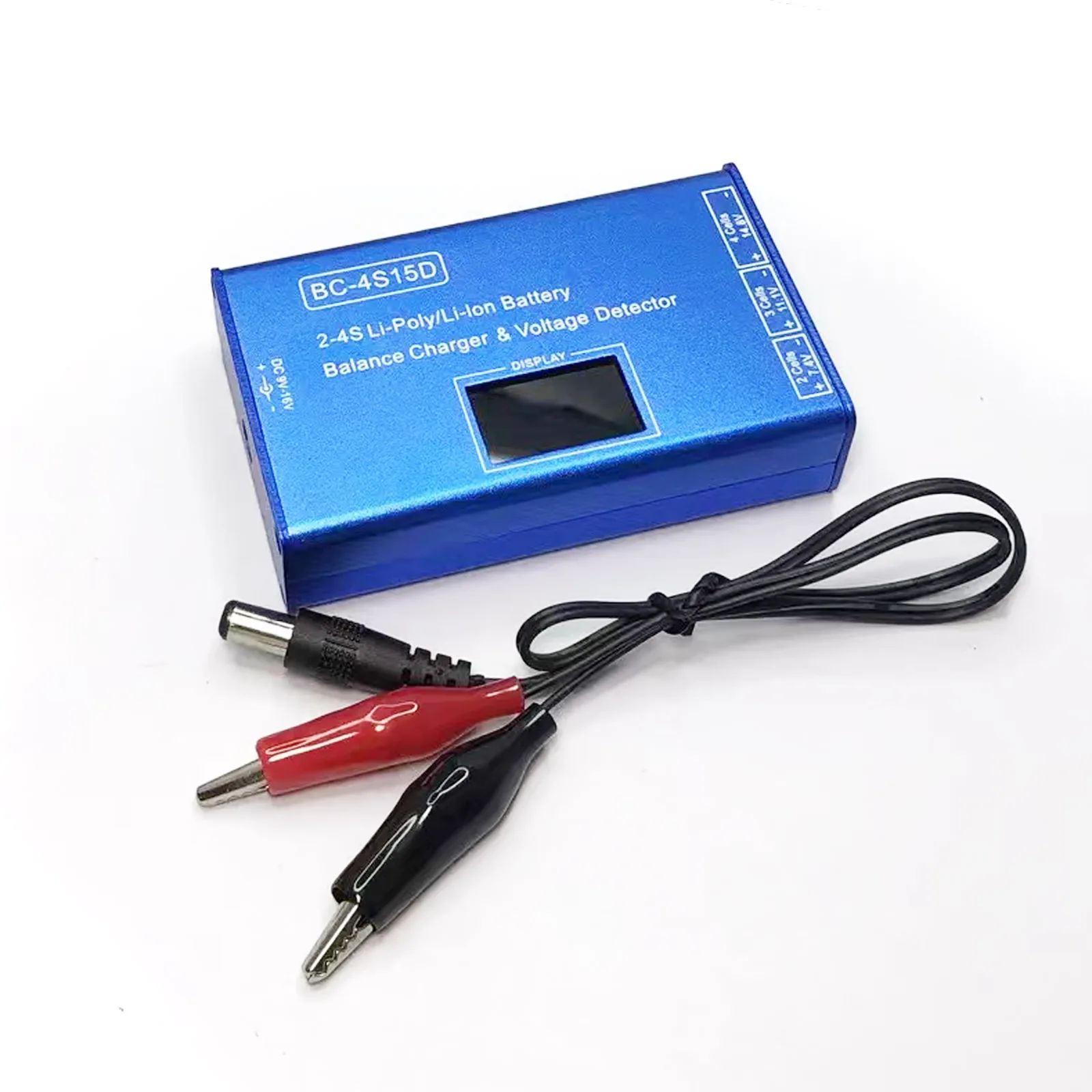 BC-4S15D Battery Lithium Lipo Balance Charger With Voltage Display Screen 1500mA For 2s-4s RC FPV Quadcopter Frame Drone Kit