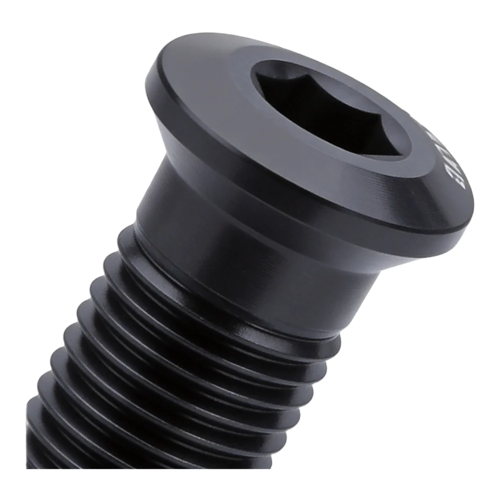 Black M10x1.0 Derailleur Hanger Bolt 7075 Aluminum Bike Accessories Aluminum Alloy Hanger Extension High Compressive Strength