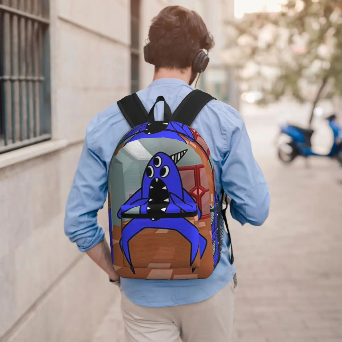 

Nabnab Anime Garten Of Banban Backpack Boys Girls BookBag Children School Bag Computer Shoulder Bags for Men Women