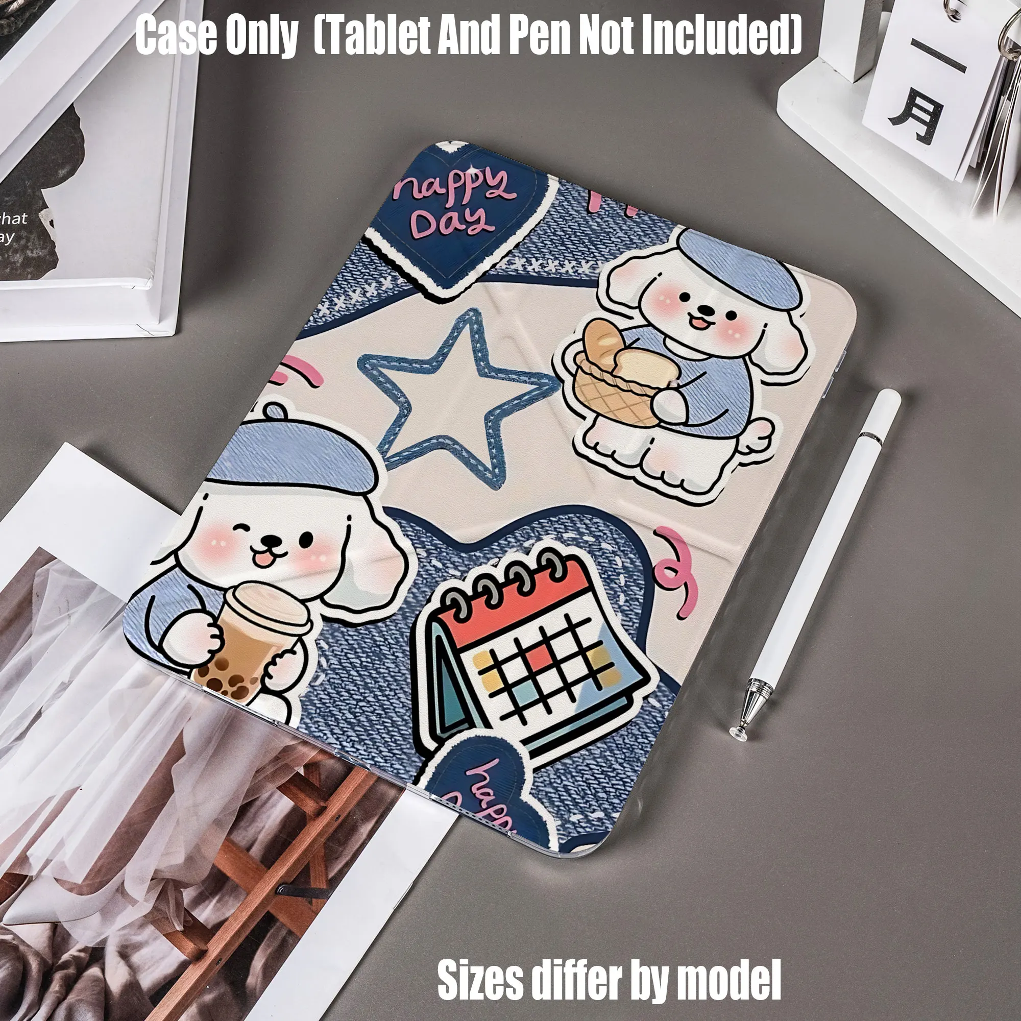 Slim Fit Premium TPU Tablet Cover, Shockproof Durable Lightweight Protective Case for iPad Samsung Huawei Honor Redmi Xiaomi