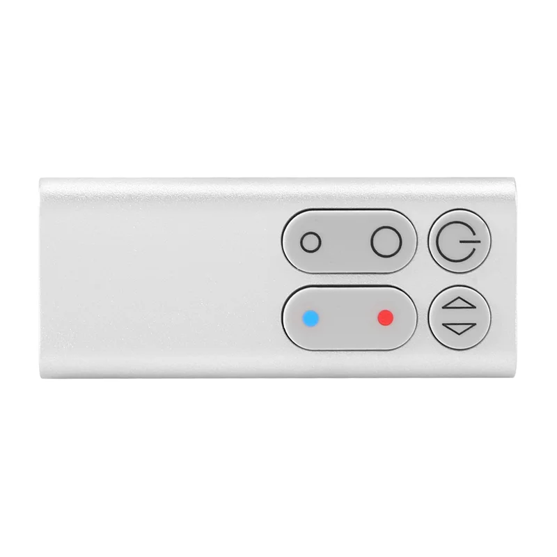 10X Reemplazo AM04 AM05 Control remoto para modelos de calentador de ventilador Dyson AM04 AM05 Control remoto (Plata)