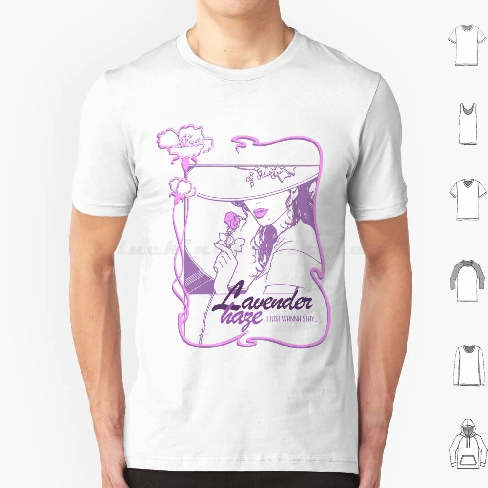 Lavender Haze Vintage 90S Y2K T Shirt Cotton Men Women Diy Print Lavender Haze Karma Is A Cat Cowboy Like Me Swiftie Y2K