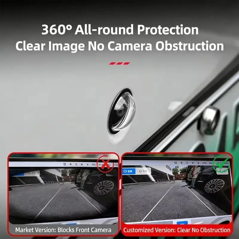 Rearview Camera Protective Cover For Cars 360° Reversing Camera Sand And Gravel Protection Rainproof Cover Exterior Accessories