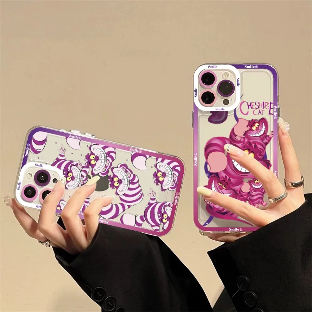 Disney Cheshire Cat Alice in Wonderland Phone Case For Samsung A 10 20 30 70 13 21 32 72 22 51 52 53 71 73 32 4g 32 5g Fundas