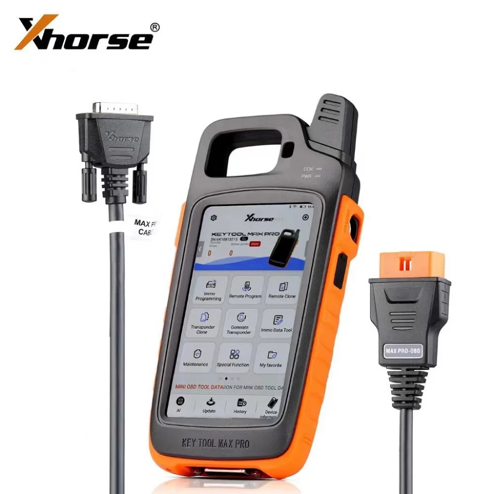 WIFI & Bluetooth Version] Xhorse VVDI Key Tool Max Pro with MINI OBD Tool Function Supports TPMS, Read Voltage, Leakage Current