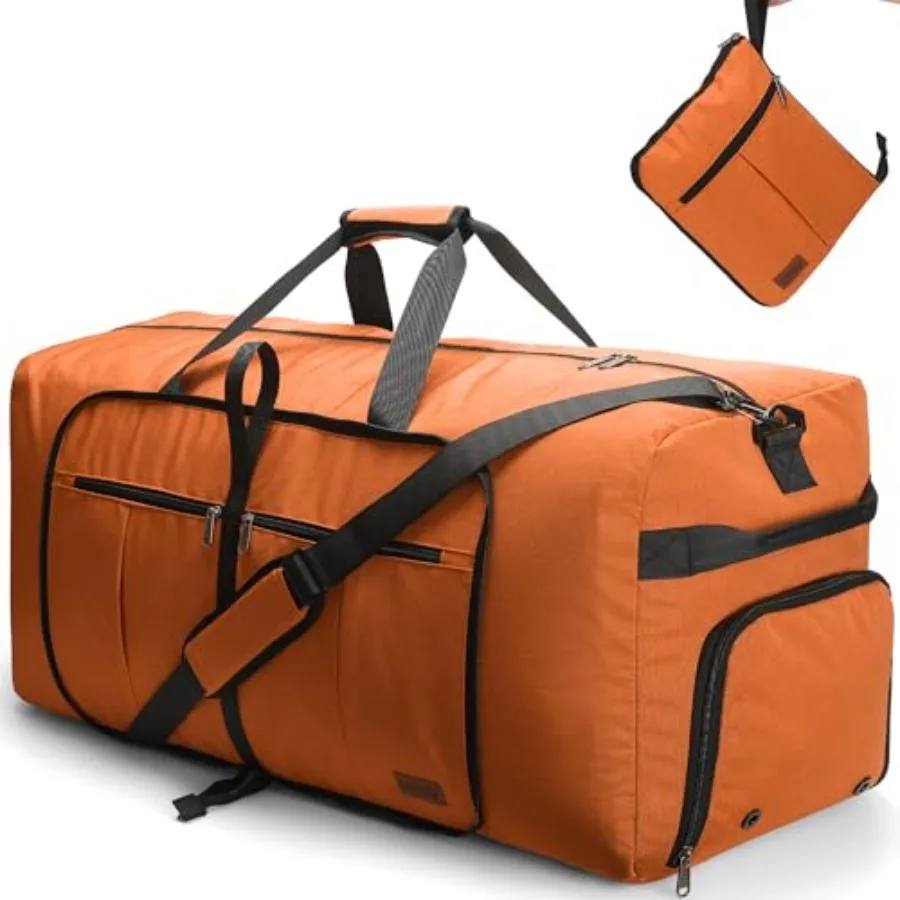 

Foldable Waterproof Travel Duffel Bag for Men and Women with Shoe Compartment EXTRA LARGE