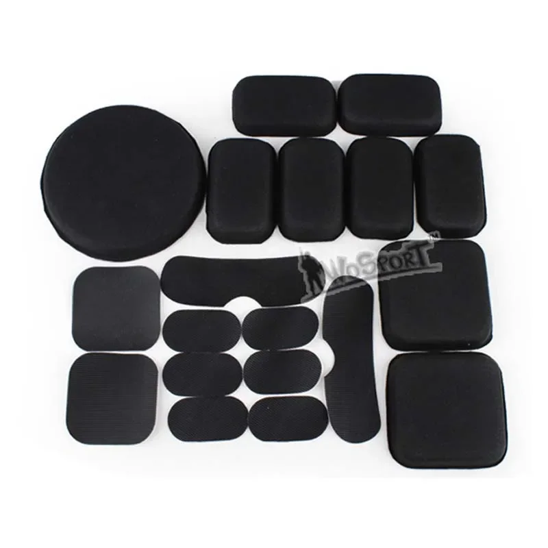 New  Sports Fast Helmet Replacement EVA Pad Protector Set 19pcs