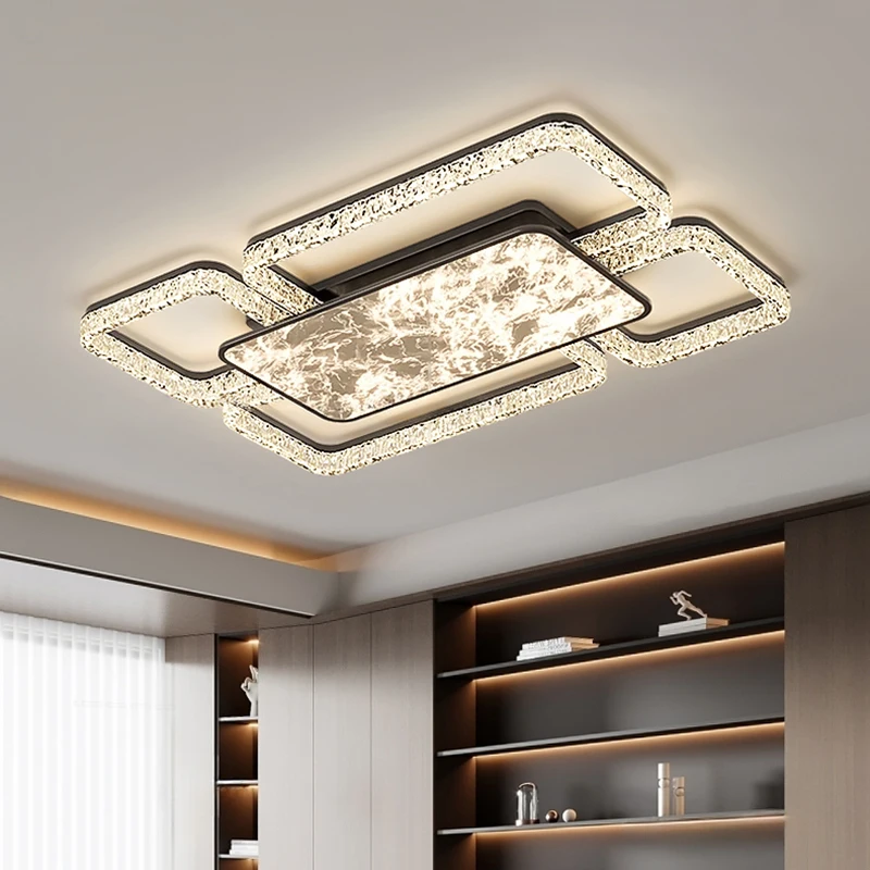 ديكور المنزل مصباح السقف الحديث أضواء السقف غرفة المعيشة الديكور أضواء LED لغرفة الإضاءة الداخلية plafonniers