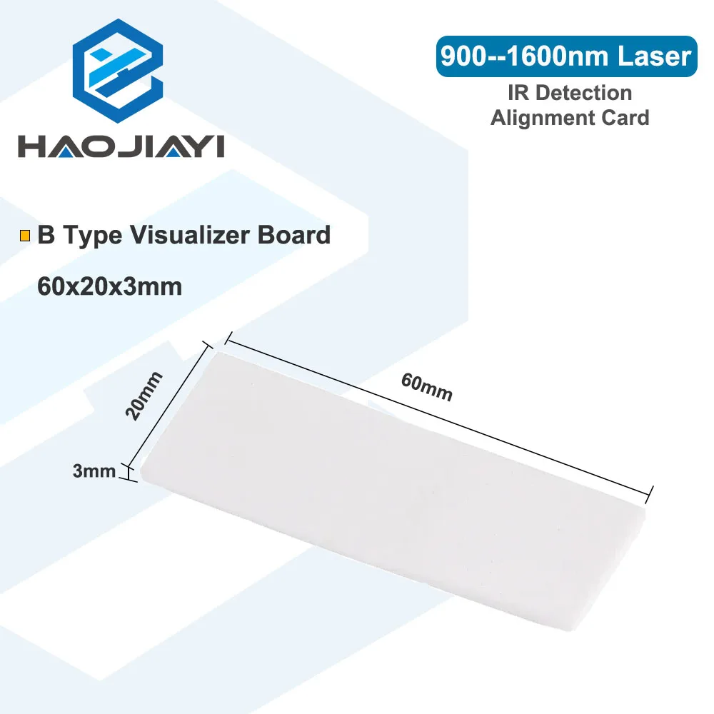 900-1600nm Infrared Dimmer Card IR Laser Detection & Alignment Calibrator Ceramic Plate for Laser Equipment