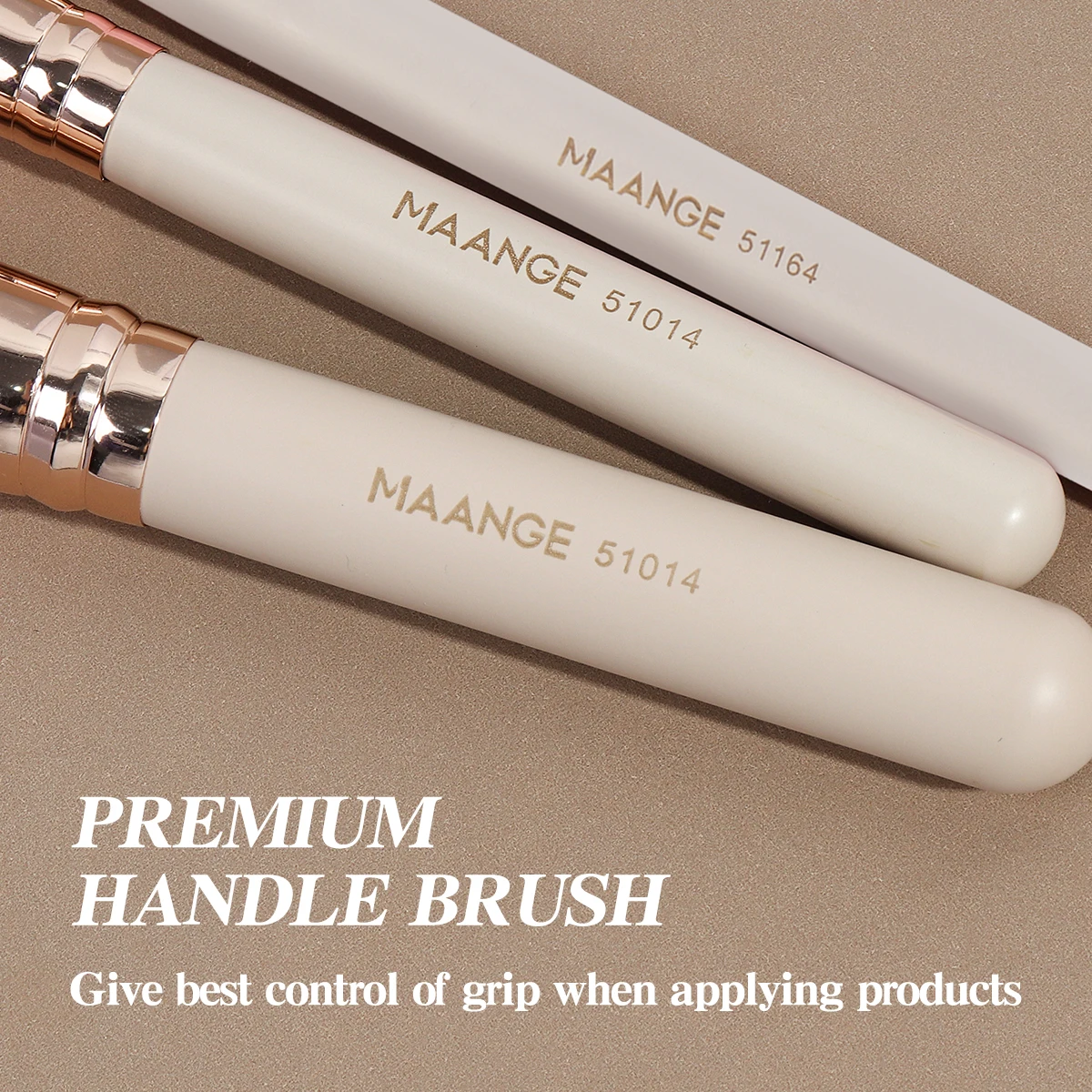 MAANGE Kit pennelli per trucco 3 pezzi Pennelli per trucco 2 pezzi Triangolo Soffio per cipria Set Correttore Ombretto Pennello per trucco Miscelazione Strumento di bellezza