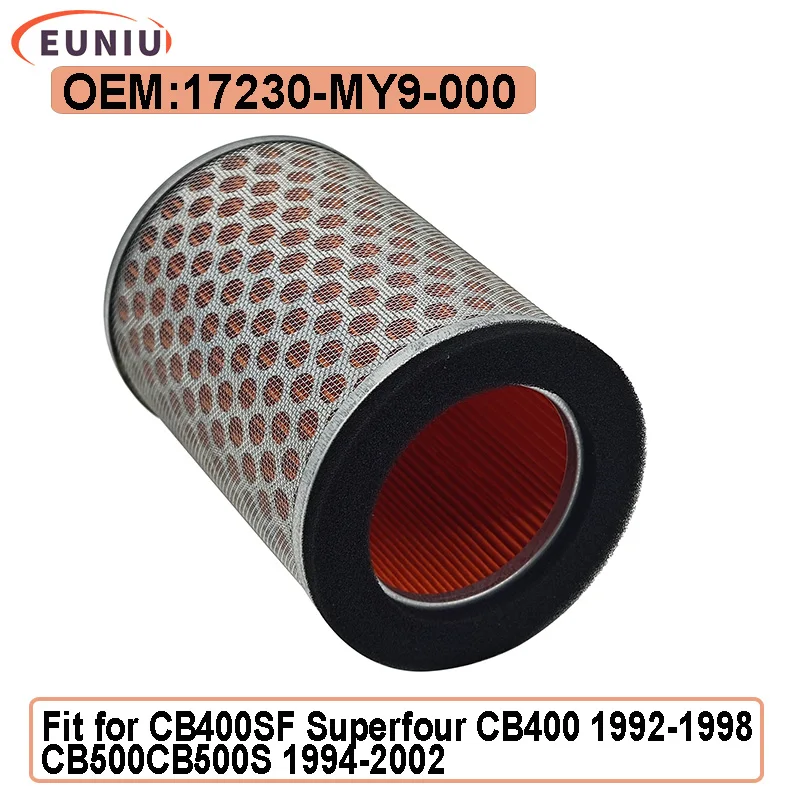 

Motorcycle Parts Dirt Bike Air Filter 17230-MY9-000 CB400SF Superfour CB400 CB500 CB500S 17230MY9000 Motor Accessories For Honda