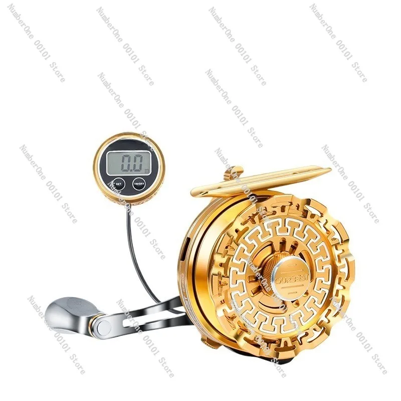 

Great Wall Generation 3 Titanium Gold Raft Fishing Reel, Micro Lead, One-Button Slow Descent