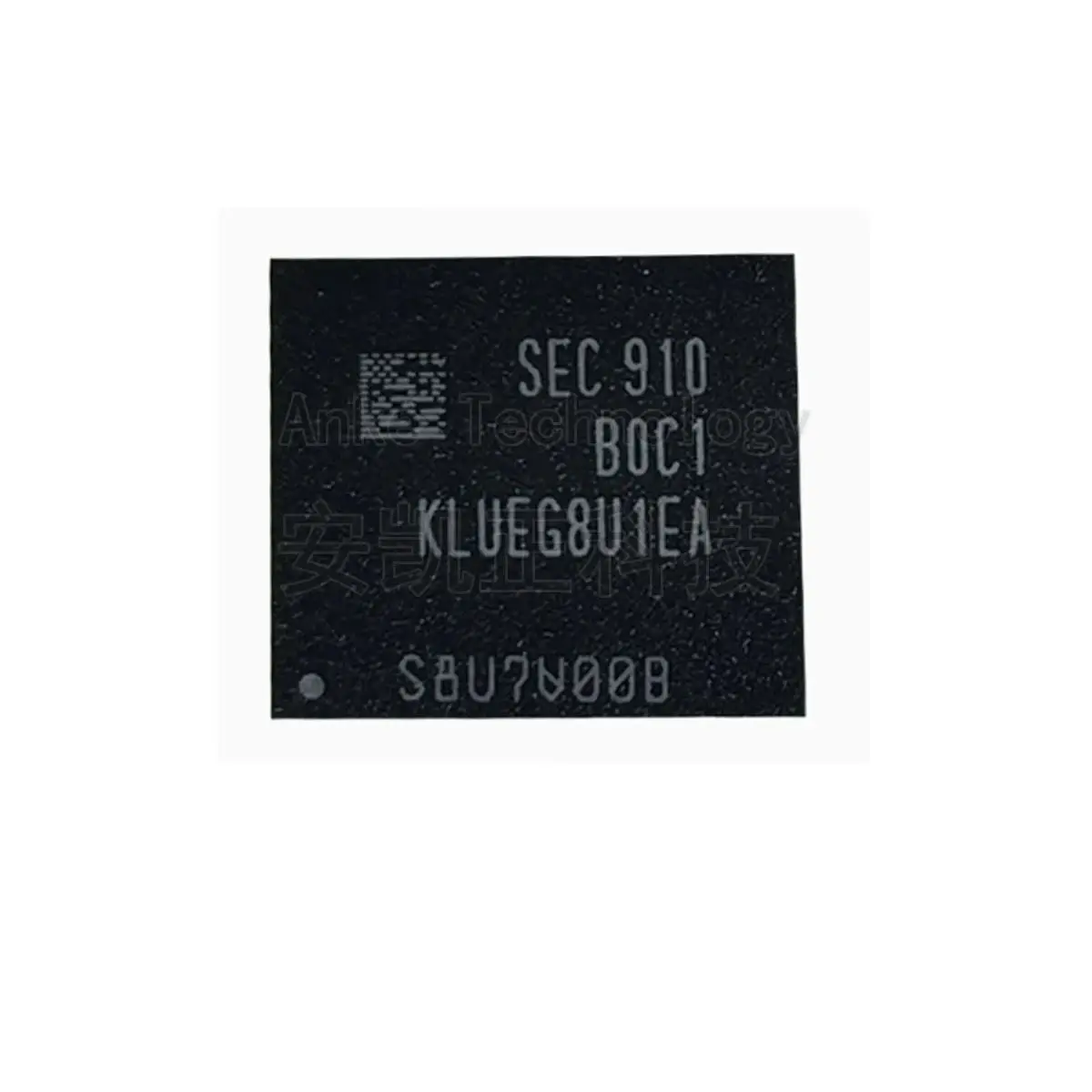 

KLUEG8U1EA-B0C1 256GB FBGA153 2.1 version storage flash memory EMMC brand new original. 2pcs