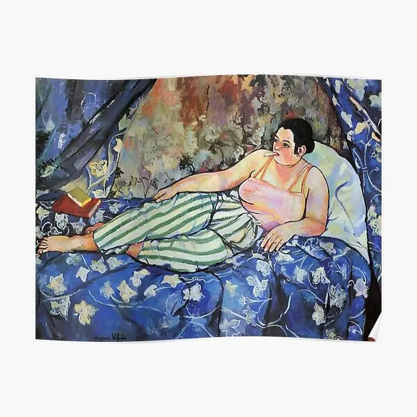 Suzanne Valadon The Blue Room 1923  Poster Painting Decor Home Decoration Print Funny Room Wall Mural Art Modern No Frame