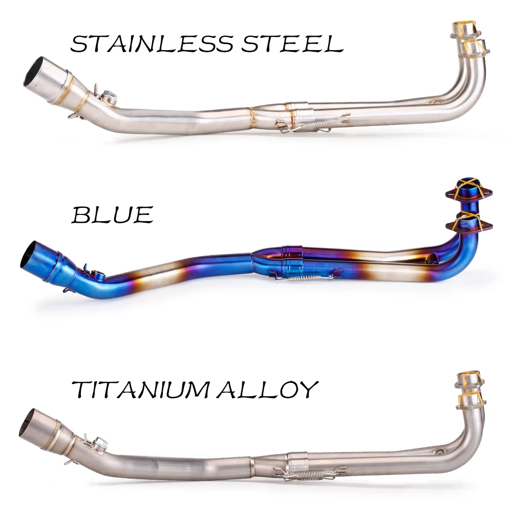 Motorcycle middle link pipe, Original, complete exhaust system for motorcycle, middle link pipe for T-MAX350, T-MAX500，2008-2016