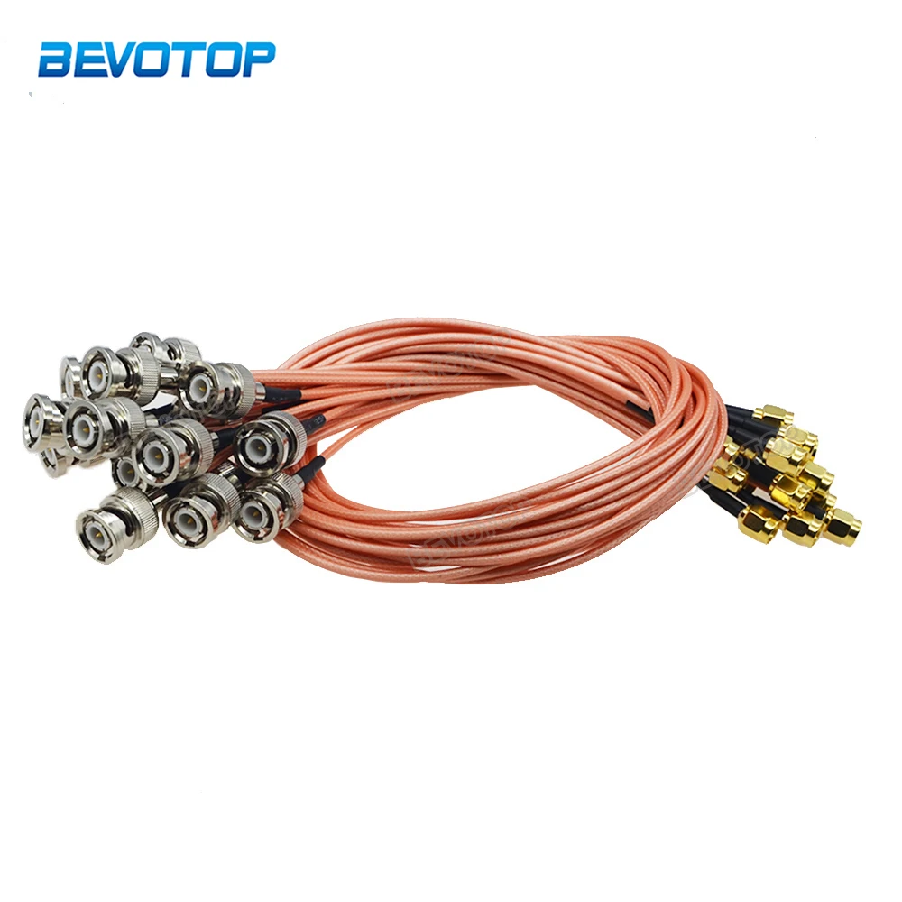 

1PCS SMA Male Plug to BNC Male Plug RG316 50 Ohm Pigtail RF Coax Extension Cable Coaxial Jumper Cord 10CM-5M