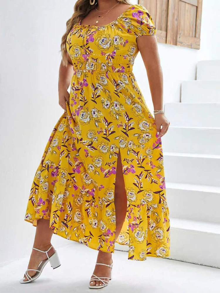 Thumbnail 4 - #69 Latest Plus Size Maxi Dress Offers