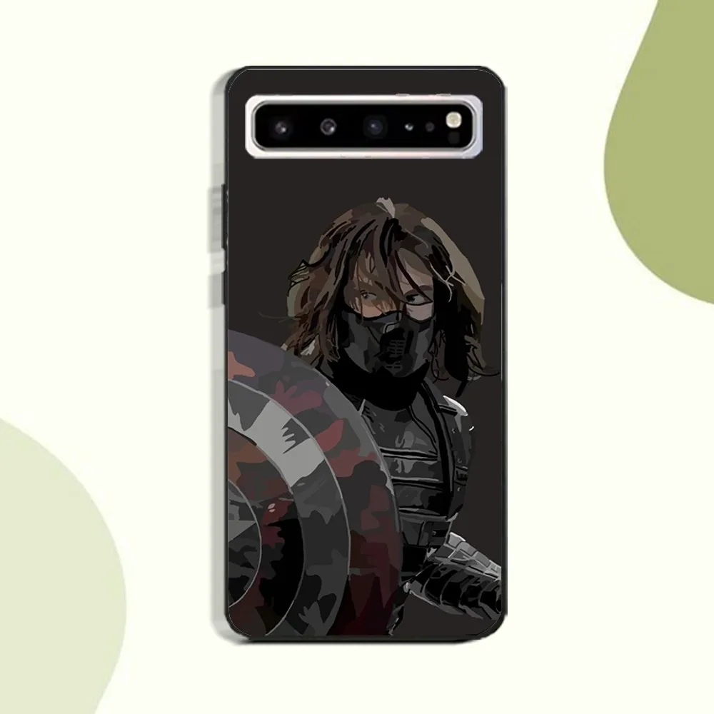 B-bucky-funda de teléfono de soldado S para Samsung Galaxy, carcasa Ultra negra para modelos A52, A12, A51, S21 Edge, S22ULTRA, S23, S20LITE Plus, Invierno