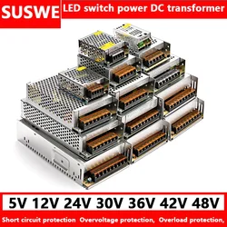 Transformator zasilający AC-DC 110v 5v12v 24V 36v48v do 220V do 5V 12V 24V 36V 1A 5A 20a 30a SUSWE