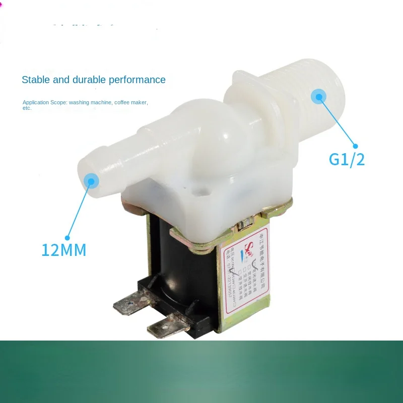 FPDJ-04 Normally closed inlet solenoid valve 4 minute turn 12mm interface solenoid valve pilot operated water control valve