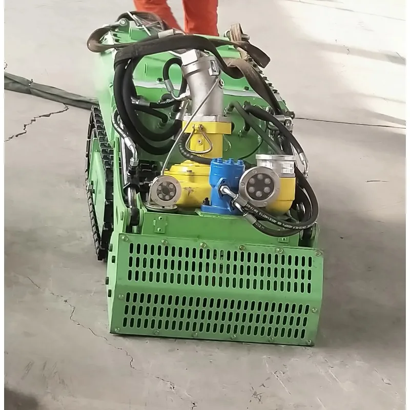 Mini-Tauch-Baggerroboter Wasserdichtes Fahrgestell mit Raupenantrieb Professioneller Baggerroboter