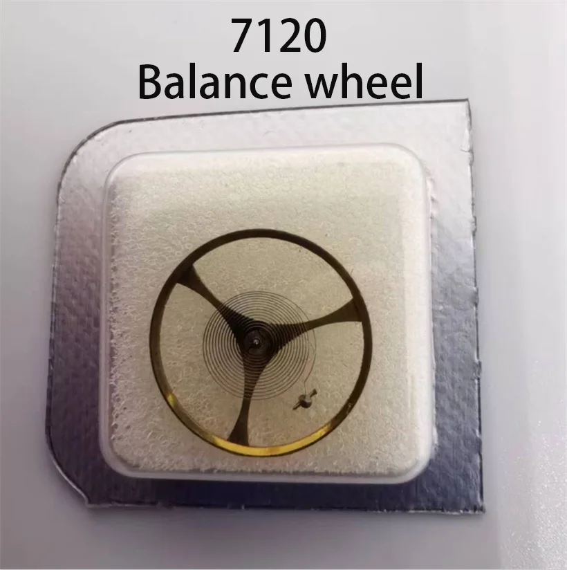 

Watch Accessories Are Suitable For 7120 Movement Full Swing (including hairspring) Balance Wheel 7120 Balance Wheel Repair Parts