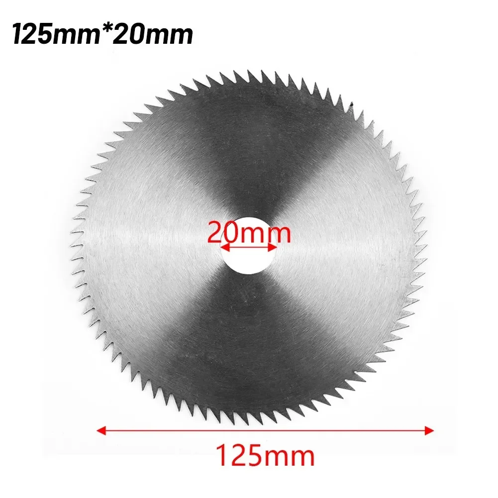 Imagem -04 - Hoja de Sierra Circular de Acero de 110 125 150 mm para Artesanos Amoladora Angular Accesorios de Herramientas de Corte de Metales Ligeros de Plástico y Madera Ud.