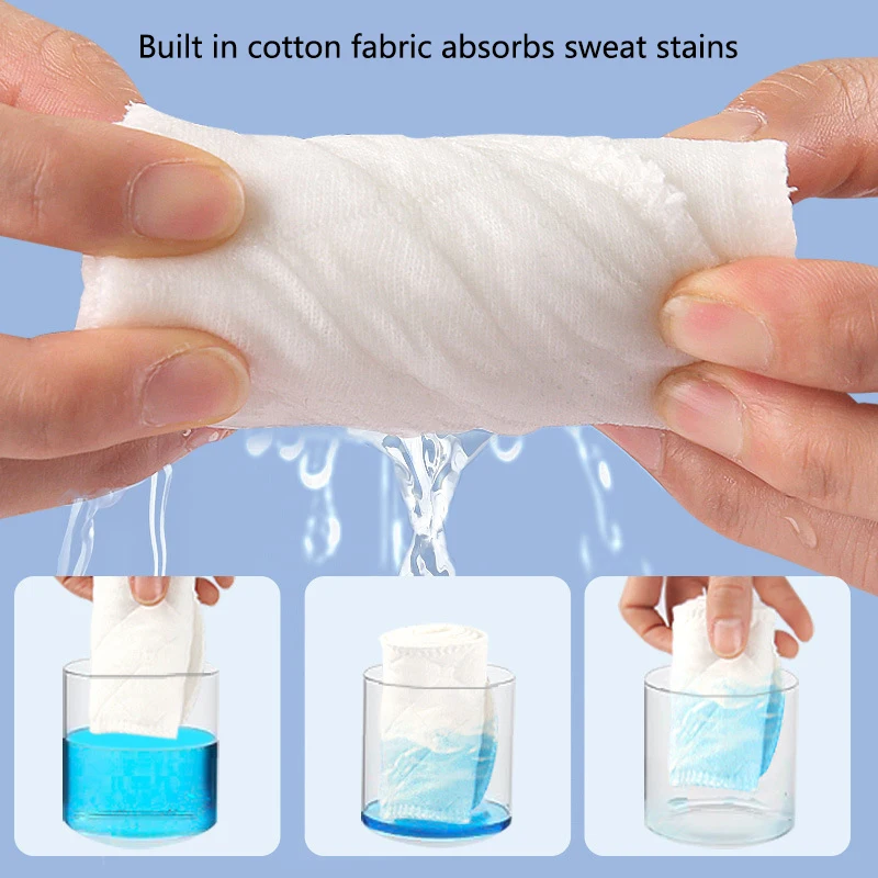 

Большая моющаяся впитывающая подушечка от пота, самоклеящаяся впитывающая подушечка от пота для спортивного белья, впитывающая пот хлопковая подушечка, многоразовая