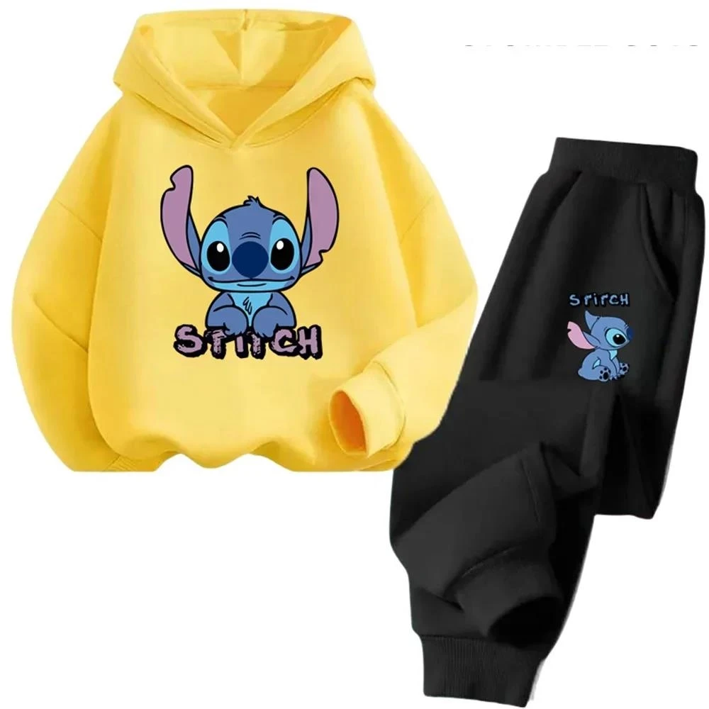 Kawaii Mädchen Kleidung Lilo Stich Sweatshirt Anime Baumwolle Hoodie Kinder Kind Mädchen Junge Manga Hoody Baby Casual Tops Trucks uit