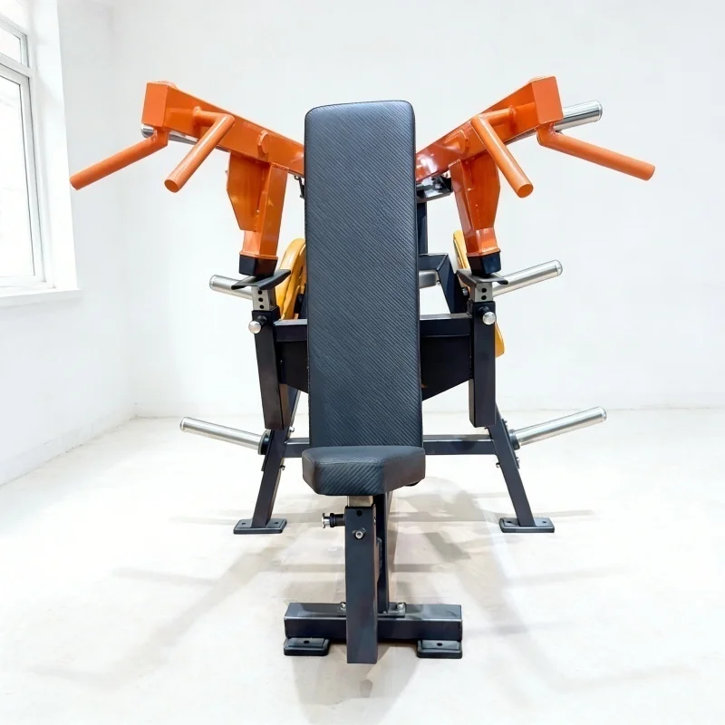 Commercial Plate Loaded Seated Shoulder Press Machine Heavy Duty Upper Body Strength Training Equipment for Gym Fitness Center