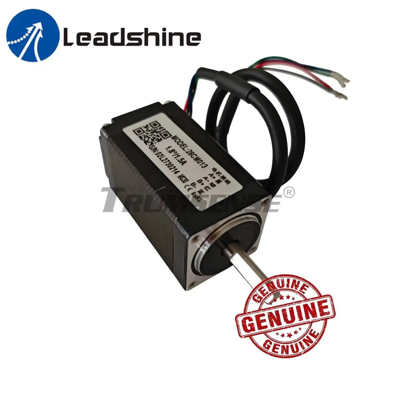 Genuine Leadshine NEMA 8 Step Motor 28CM013 0.9 A Current 0.13 N.m Torque 51 mm Motor Body Length 1.8 Degree Stepper Motor