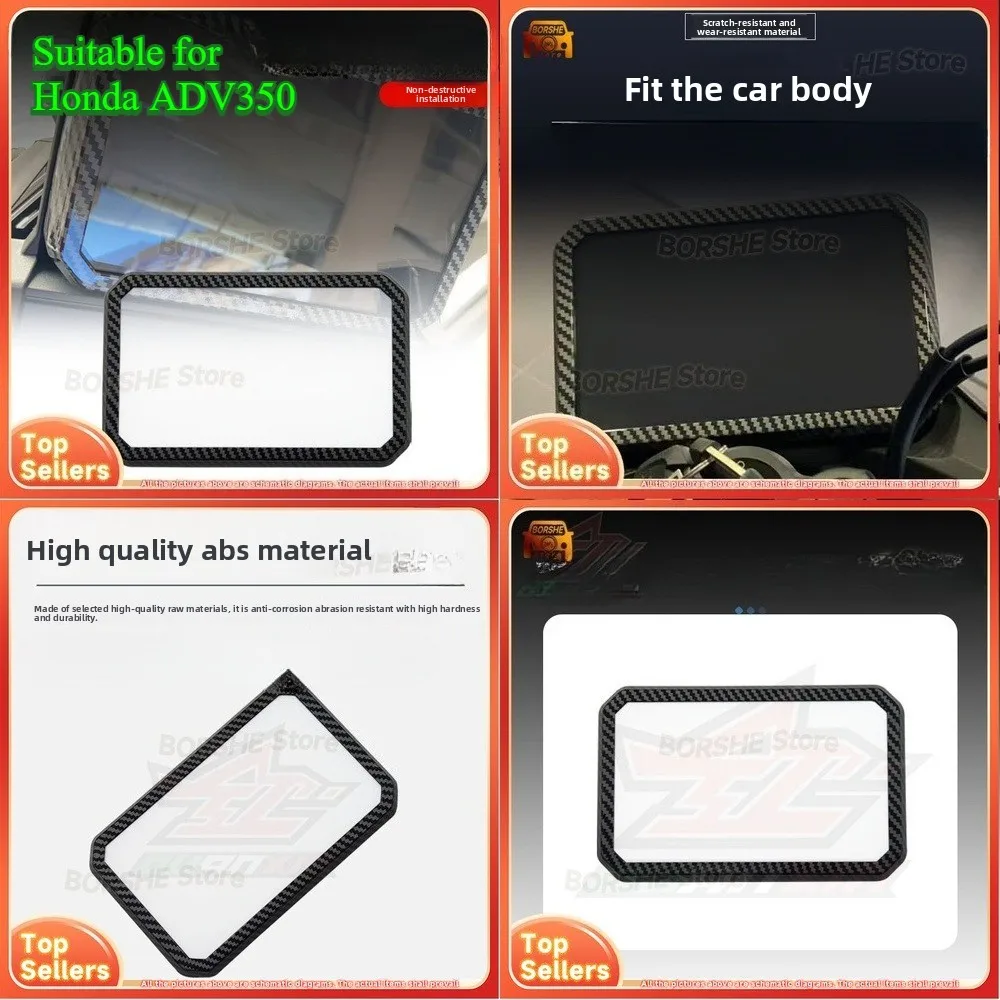 

2026 Suitable for Honda ADV350 Motorcycle Modification Accessory Dashboard Cover Waterproof Dustproof Scratch Resistant High