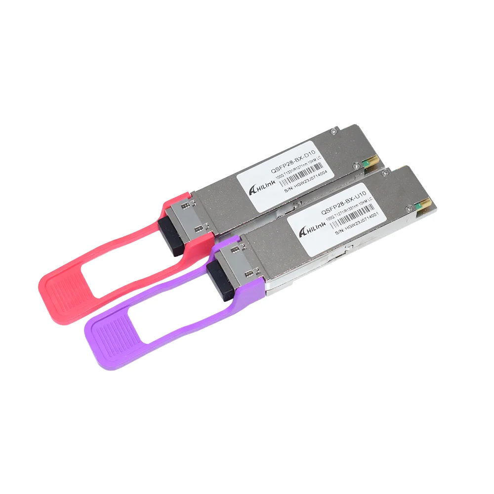 QSFP28 BIDI 20KM SMF LC 100G Transceiver Module