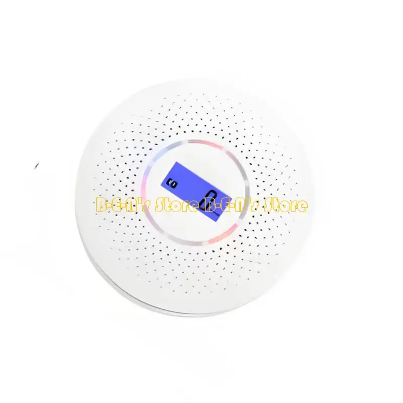 Y1AD TOGETHER Exhaust Alarm With Double Transducer Technology Live MEASUREMENT Display Nonflammable ABS Housing Battery