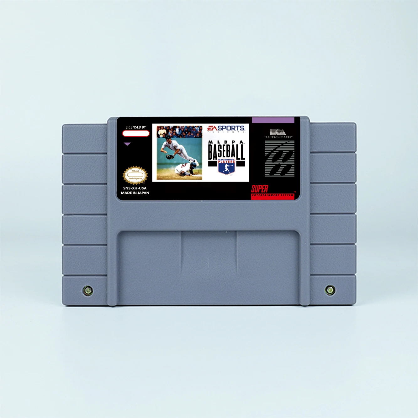 

MLBPA Baseball Action Game for SNES 16 Bit Game Card for USA NTSC Version SNES video Game Console FOR Nintendo