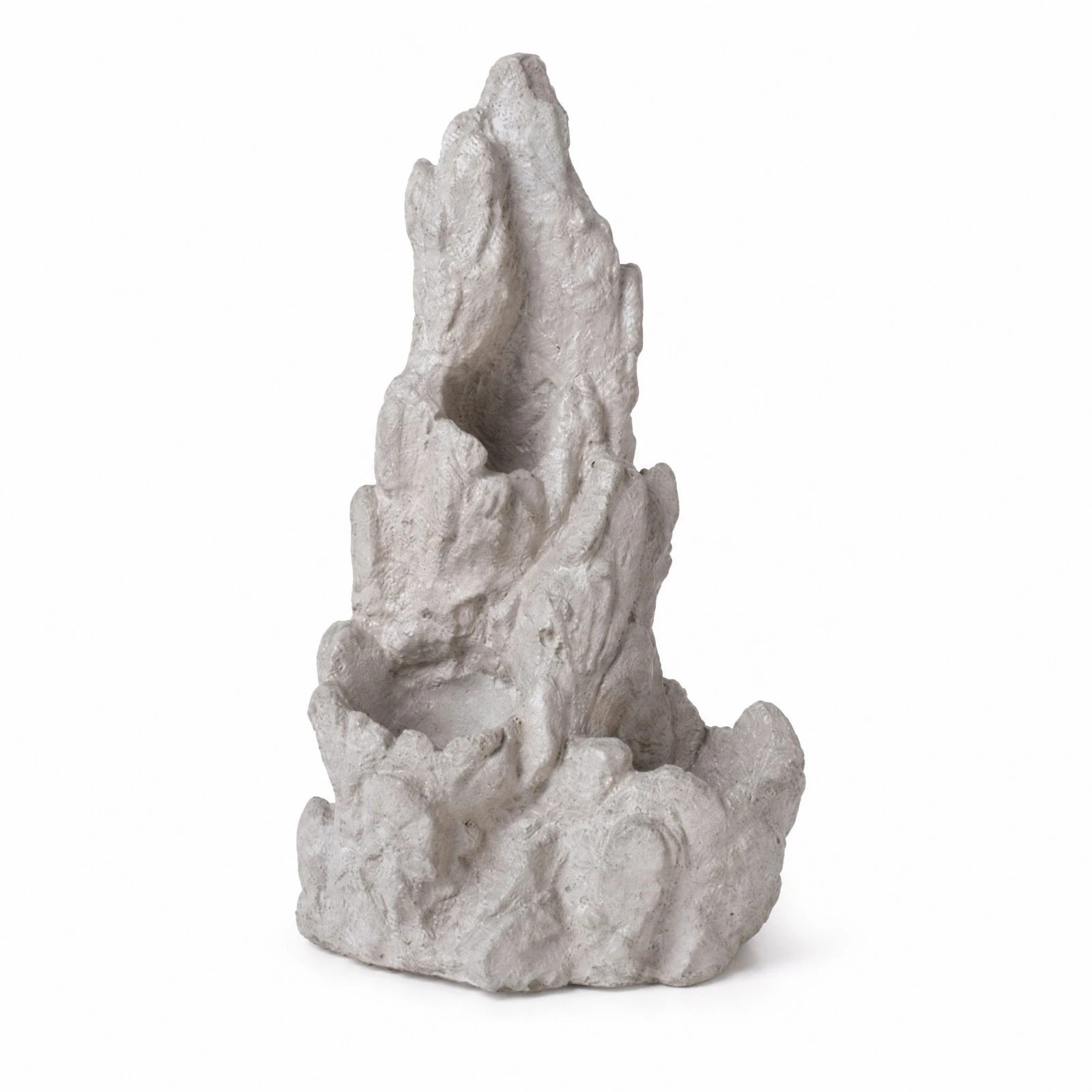 Artificial Rock Reptile Hide Long-Lasting Craggy Rock Terrarium Decoration Upright Reptile Cave Decor Compact Vivarium Accent