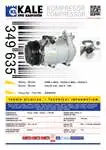 349635 for air conditioning compressor FOCUS C MAX FOCUS II-