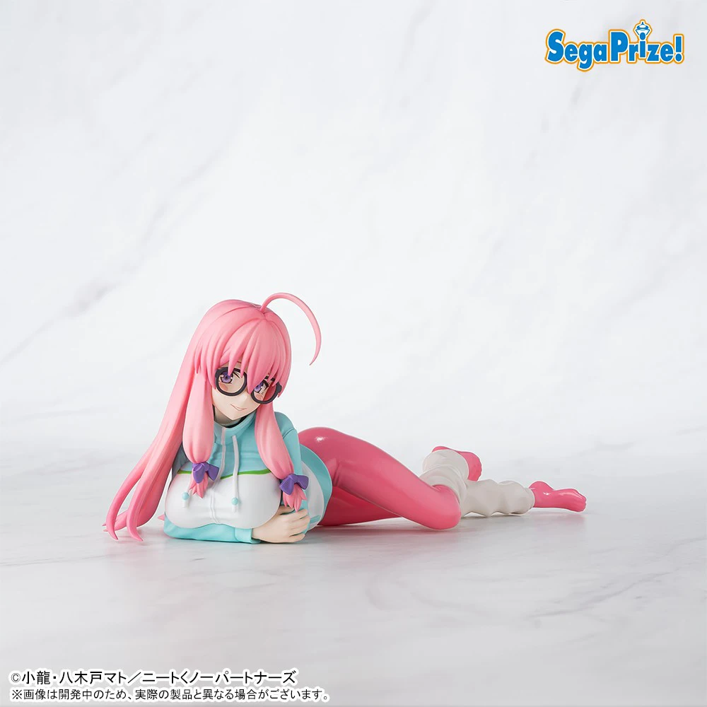 Pre Sale Original Genuine Sega Premium Chokonose Figure Somehow I Started Living with A Neet Otaku Kunoichi Ideura Shizuri