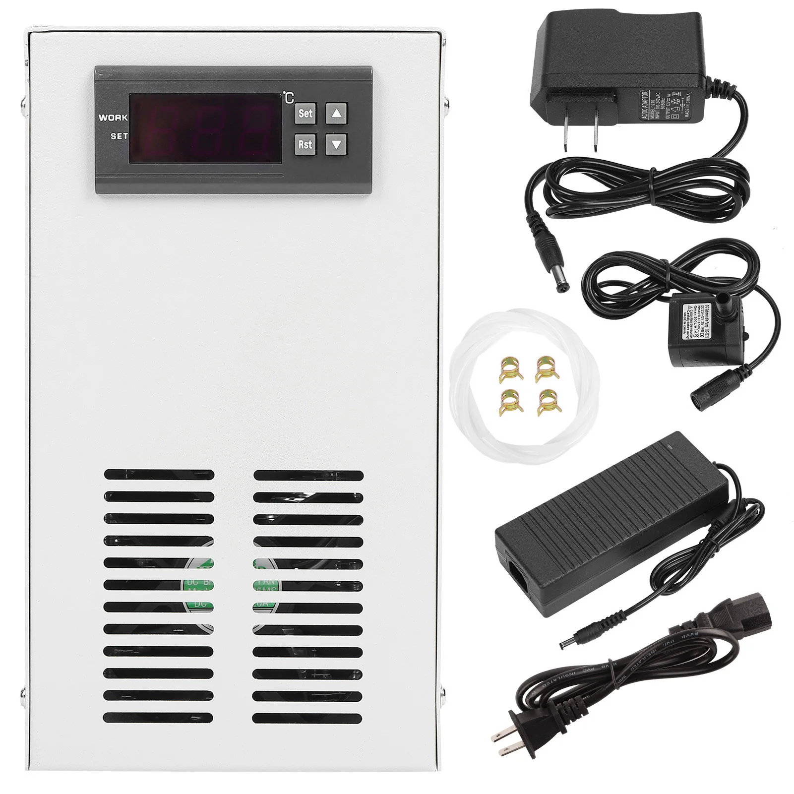

Aquarium Fish Tank Water Chiller Constant Temperature Cooling System