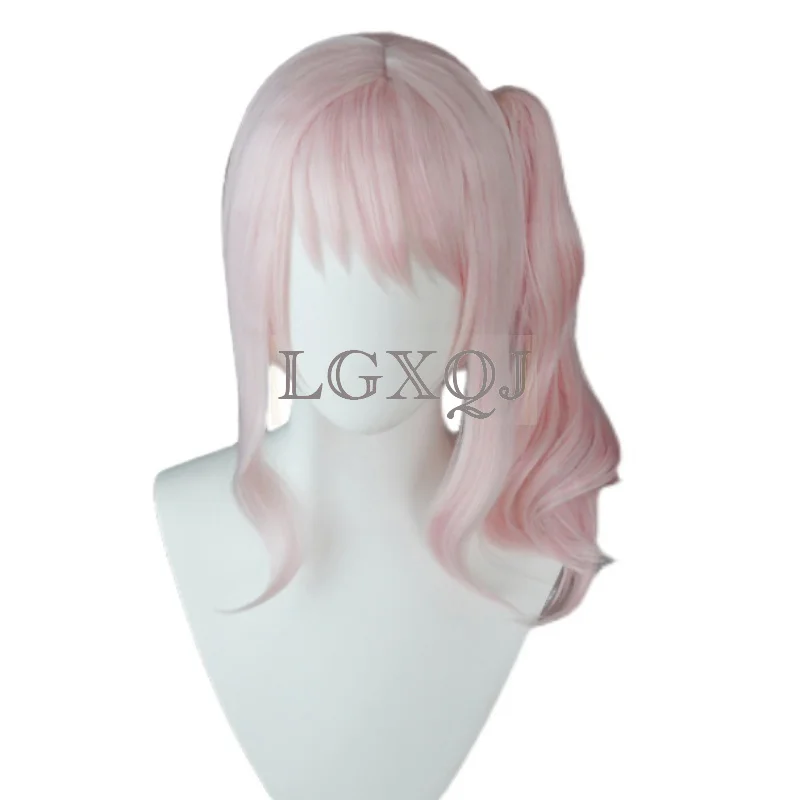 Hoge Kwaliteit Akiyama Mizuki Cosplay Pruik Mzk Roze Hittebestendig Synthetisch Haar Amia Pruiken + Gratis Pruik Cap