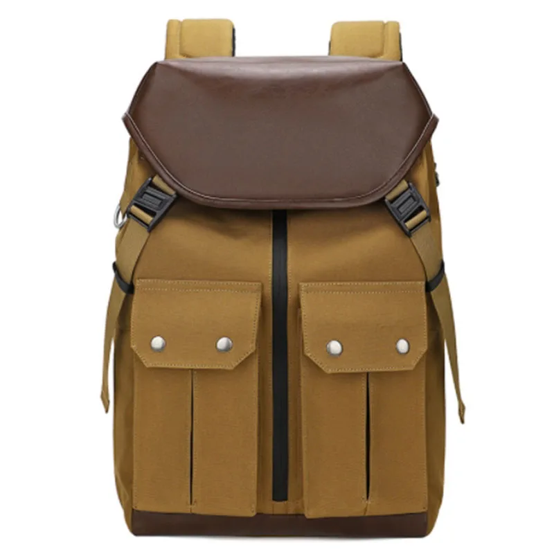 

Новая сумка для компьютера в стиле ретро, мужская сумка, большая вместительная сумка для книг, модный дорожный рюкзак, водонепроницаемый рюкзак из ткани Оксфорд