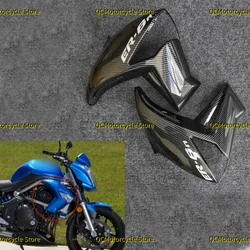 Carbon fiber coating Fairing Left Right Panel Trim Cover Cowling Frame Protectors For Kawasaki ER-6N ER6N ER 6N 2009-2010-2011