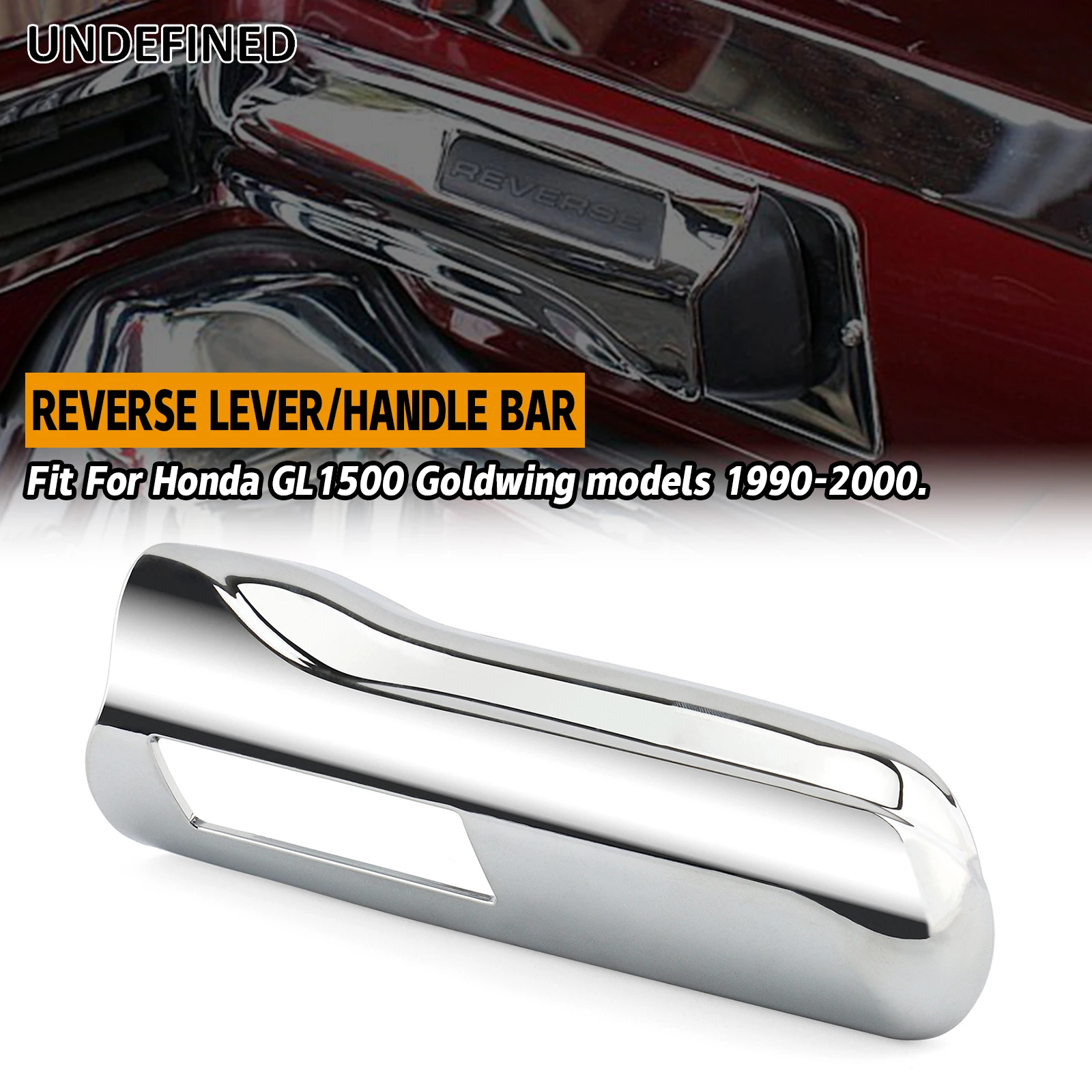 

Motorcycle Reverse Lever Handle Cover Black/Chrome For Honda GL1500 GL 1500 Goldwing 1990-2000 Moto Accessories ABS Plastic