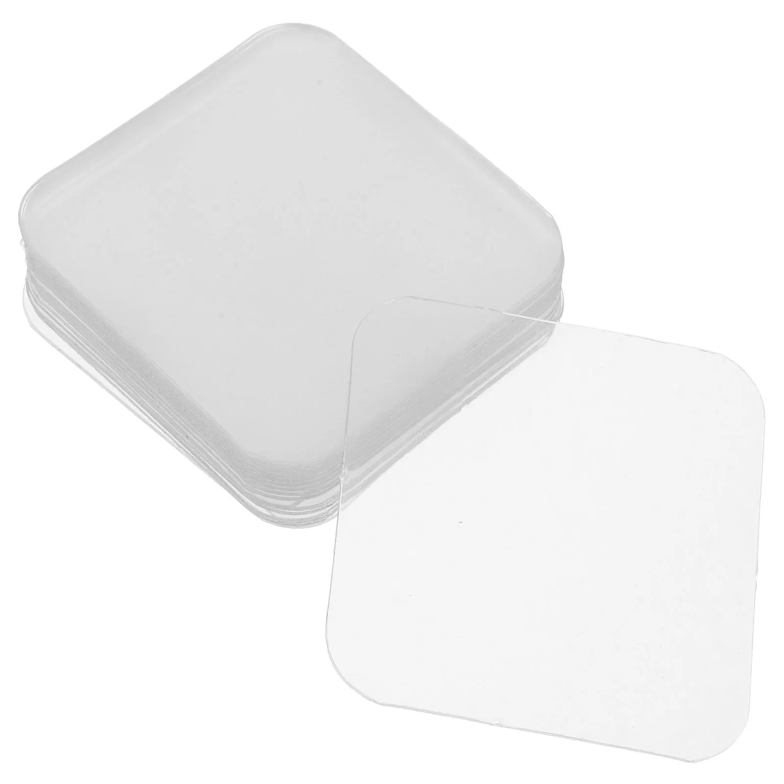 20 قطعة عالية اللزوجة مزدوجة الوجهين الشريط واضح للإزالة لاصق منصات Diy بها بنفسك الديكور ملصقات جدار أشرطة تركيب شفافة #6